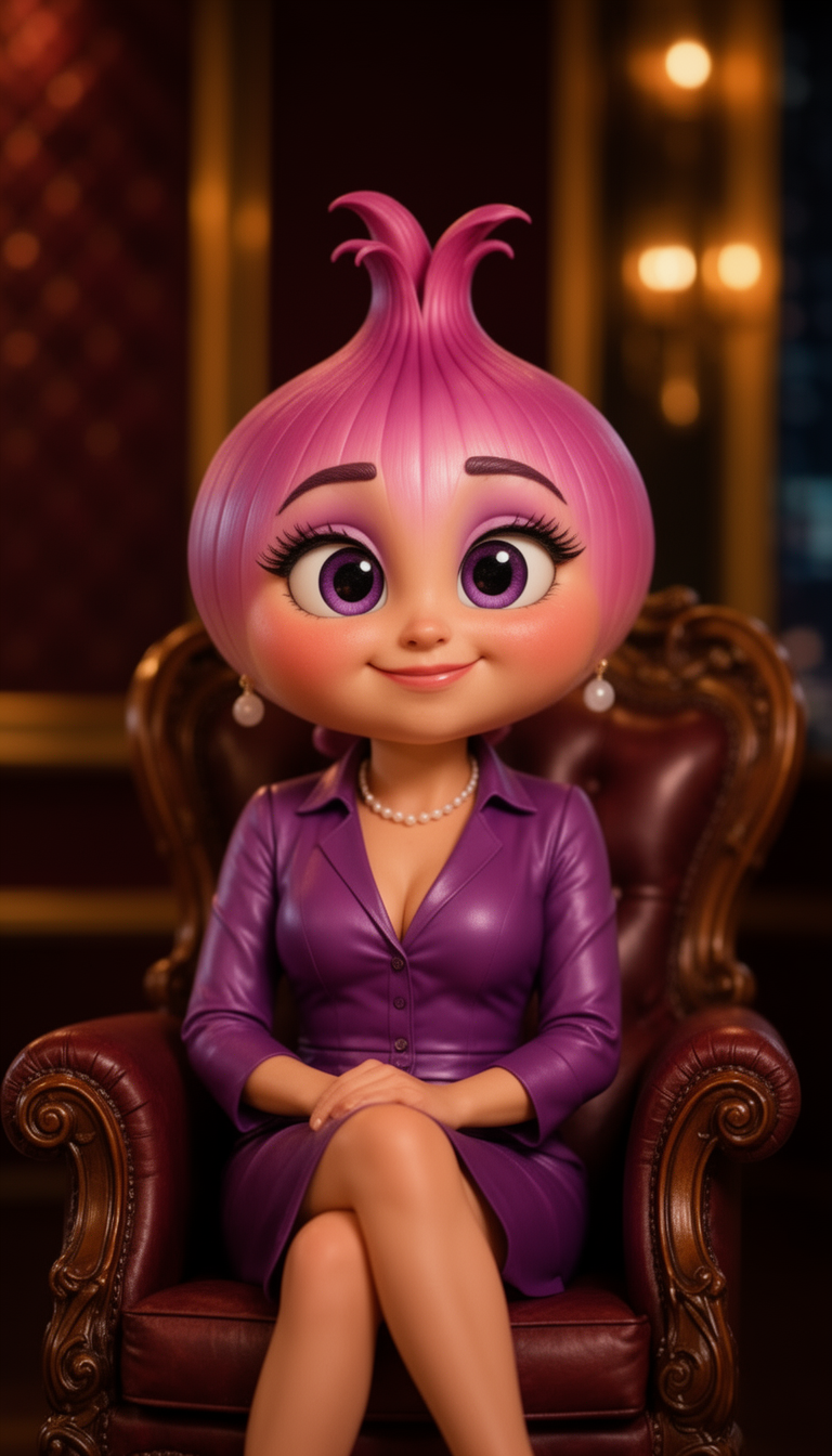 Fruit Society character portrait